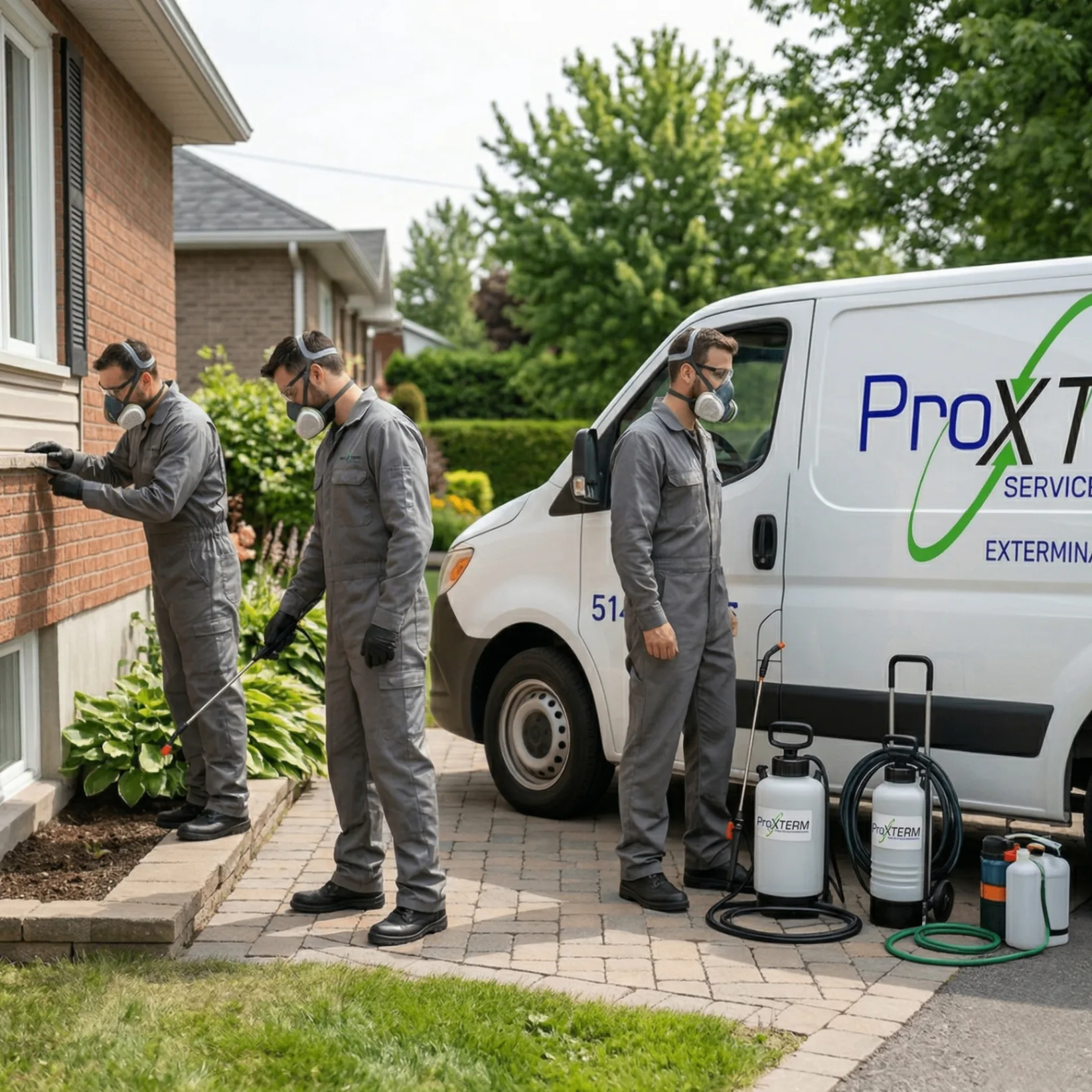 Équipe ProXTERM en intervention